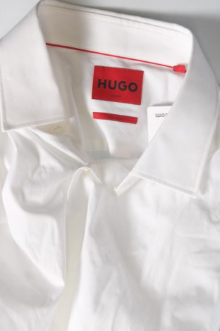 Herrenhemd Hugo Boss, Größe XL, Farbe Weiß, Preis 61,55 €