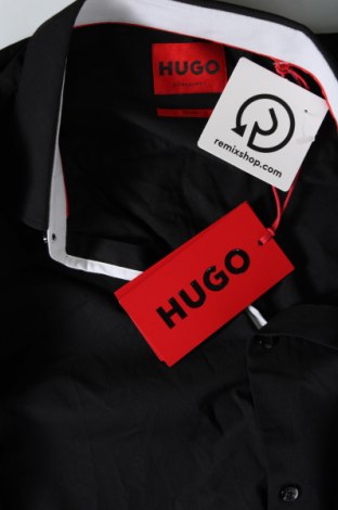 Herrenhemd Hugo Boss, Größe M, Farbe Schwarz, Preis 78,99 €
