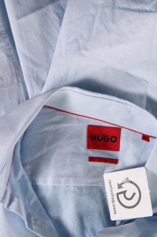 Herrenhemd Hugo Boss, Größe L, Farbe Blau, Preis 102,58 €