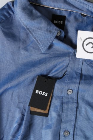 Ανδρικό πουκάμισο Hugo Boss, Μέγεθος L, Χρώμα Μπλέ, Τιμή 88,22 €
