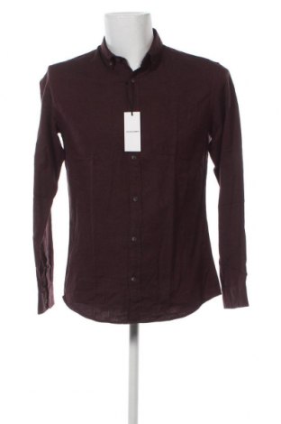 Мъжка риза Jack & Jones, Размер M, Цвят Червен, Цена 27,20 лв.