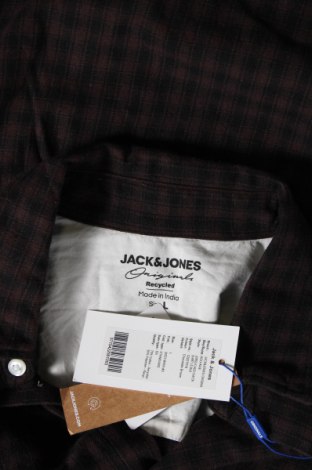 Pánská košile  Jack & Jones, Velikost L, Barva Hnědá, Cena  986,00 Kč