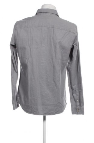 Ανδρικό πουκάμισο Jack & Jones, Μέγεθος L, Χρώμα Γκρί, Τιμή 35,05 €