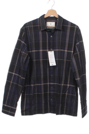 Ανδρικό πουκάμισο Jack & Jones, Μέγεθος L, Χρώμα Μπλέ, Τιμή 7,71 €
