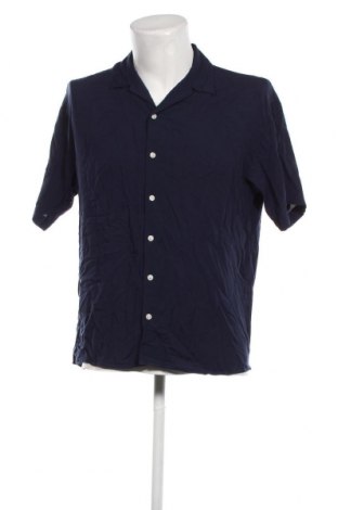 Ανδρικό πουκάμισο Jack & Jones, Μέγεθος S, Χρώμα Μπλέ, Τιμή 17,53 €
