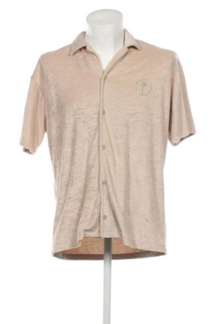 Мъжка риза Jack & Jones, Размер L, Цвят Бежов, Цена 20,40 лв.