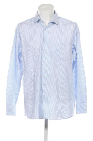 Ανδρικό πουκάμισο Nobel League, Μέγεθος M, Χρώμα Μπλέ, Τιμή 5,38 €
