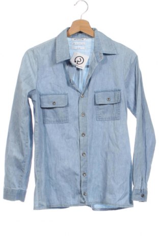 Ανδρικό πουκάμισο One x Oneteaspoon, Μέγεθος XXS, Χρώμα Μπλέ, Τιμή 1,66 €
