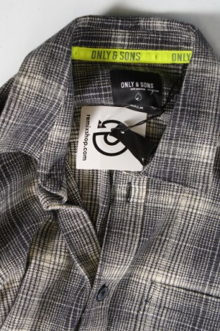 Ανδρικό πουκάμισο Only & Sons, Μέγεθος S, Χρώμα Πολύχρωμο, Τιμή 5,22 €