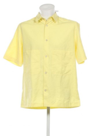 Ανδρικό πουκάμισο Only & Sons, Μέγεθος L, Χρώμα Κίτρινο, Τιμή 10,67 €