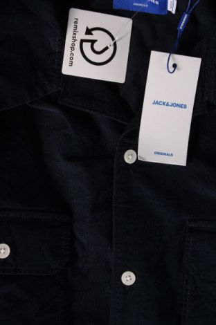 Мъжка риза Originals By Jack & Jones, Размер L, Цвят Син, Цена 17,68 лв.