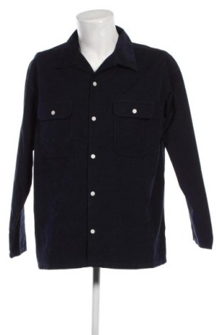 Ανδρικό πουκάμισο Originals By Jack & Jones, Μέγεθος L, Χρώμα Μπλέ, Τιμή 10,52 €