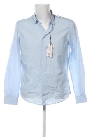 Ανδρικό πουκάμισο Oviesse, Μέγεθος L, Χρώμα Μπλέ, Τιμή 10,20 €