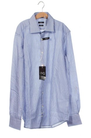 Ανδρικό πουκάμισο Oviesse, Μέγεθος M, Χρώμα Μπλέ, Τιμή 7,11 €