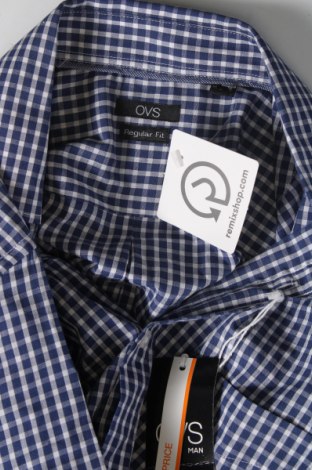 Ανδρικό πουκάμισο Oviesse, Μέγεθος S, Χρώμα Μπλέ, Τιμή 5,69 €
