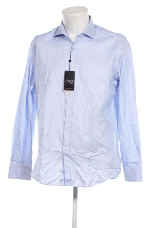 Ανδρικό πουκάμισο Oviesse, Μέγεθος L, Χρώμα Μπλέ, Τιμή 11,86 €