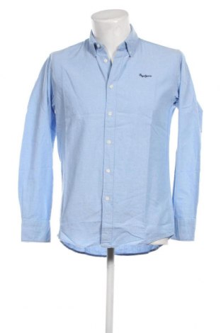 Ανδρικό πουκάμισο Pepe Jeans, Μέγεθος S, Χρώμα Μπλέ, Τιμή 31,36 €