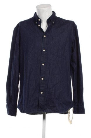 Ανδρικό πουκάμισο Selected Homme, Μέγεθος XXL, Χρώμα Μπλέ, Τιμή 30,86 €