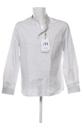 Мъжка риза Selected Homme, Размер L, Цвят Бял, Цена 68,06 лв.