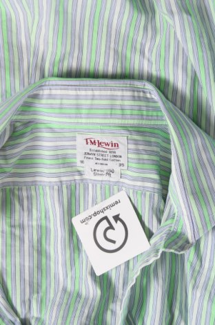 Herrenhemd T.M.Lewin, Größe L, Farbe Grün, Preis 8,88 €