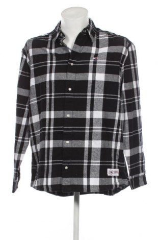 Мъжка риза Tommy Jeans, Размер L, Цвят Многоцветен, Цена 120,00 лв.