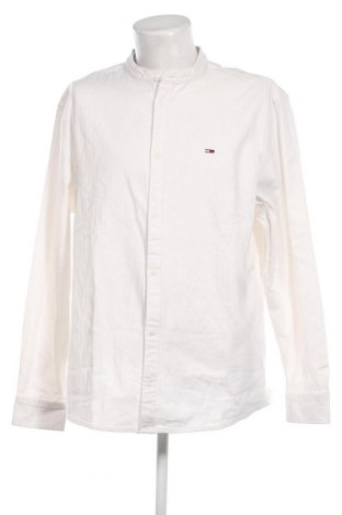 Ανδρικό πουκάμισο Tommy Jeans, Μέγεθος XXL, Χρώμα Λευκό, Τιμή 65,72 €