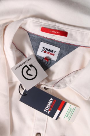 Мъжка риза Tommy Jeans, Размер XXL, Цвят Бял, Цена 112,50 лв.