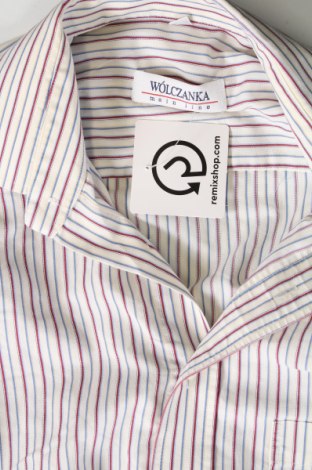 Ανδρικό πουκάμισο Wolczanka, Μέγεθος M, Χρώμα Λευκό, Τιμή 13,35 €