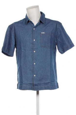 Ανδρικό πουκάμισο Wrangler, Μέγεθος M, Χρώμα Μπλέ, Τιμή 18,40 €