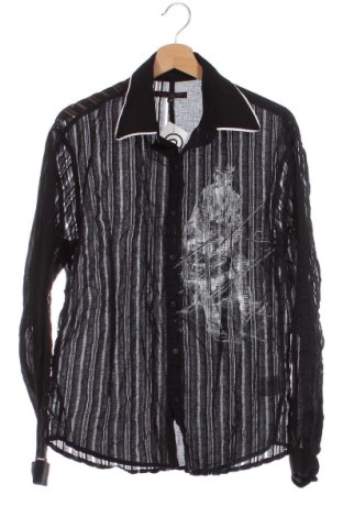 Ανδρικό πουκάμισο Zeus, Μέγεθος L, Χρώμα Μαύρο, Τιμή 4,75 €