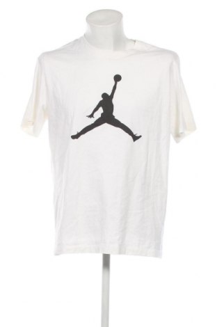 Мъжка тениска Air Jordan Nike, Размер XL, Цвят Бял, Цена 61,20 лв.