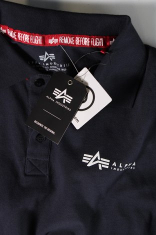 Ανδρικό t-shirt Alpha Industries, Μέγεθος S, Χρώμα Μπλέ, Τιμή 26,80 €