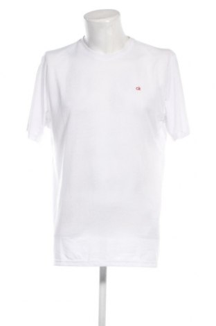 Мъжка тениска Calvin Klein, Размер XL, Цвят Бял, Цена 48,60 лв.