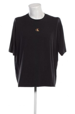 Мъжка тениска Calvin Klein Jeans, Размер XL, Цвят Черен, Цена 61,20 лв.