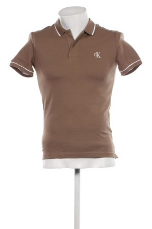 Pánské tričko  Calvin Klein Jeans, Velikost S, Barva Hnědá, Cena  986,00 Kč