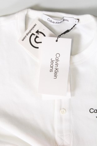 Męski T-shirt Calvin Klein Jeans, Rozmiar M, Kolor Biały, Cena 163,13 zł