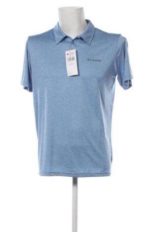 Herren T-Shirt Columbia, Größe M, Farbe Blau, Preis 24,12 €