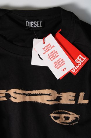 Męski T-shirt Diesel, Rozmiar M, Kolor Czarny, Cena 467,78 zł