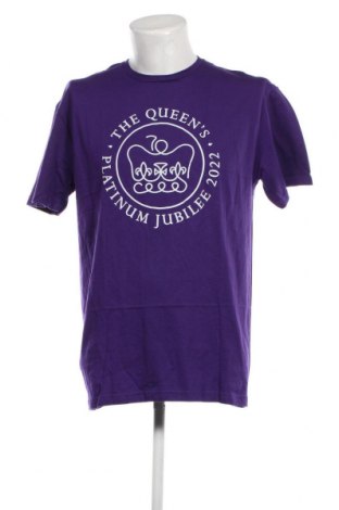 Ανδρικό t-shirt Gildan, Μέγεθος L, Χρώμα Βιολετί, Τιμή 10,82 €