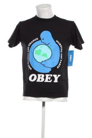 Ανδρικό t-shirt Obey, Μέγεθος S, Χρώμα Μαύρο, Τιμή 22,78 €