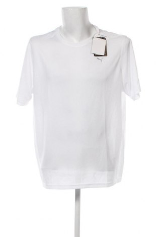 Мъжка тениска PUMA, Размер XL, Цвят Бял, Цена 52,20 лв.