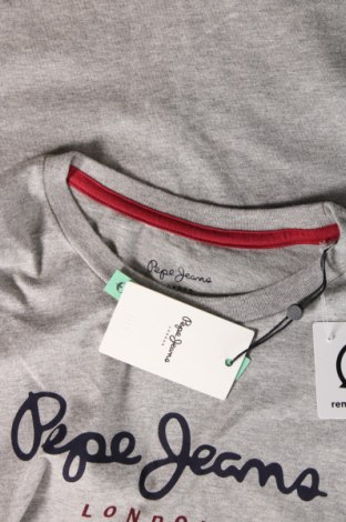 Ανδρικό t-shirt Pepe Jeans, Μέγεθος S, Χρώμα Γκρί, Τιμή 21,44 €