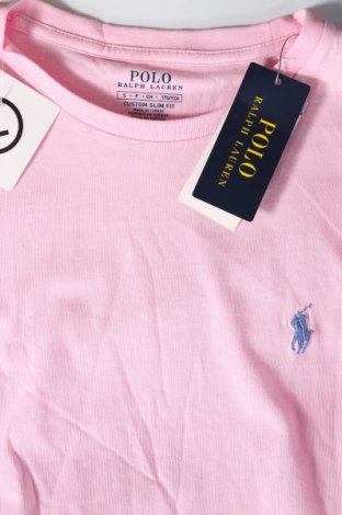 Męski T-shirt Polo By Ralph Lauren, Rozmiar S, Kolor Różowy, Cena 362,50 zł