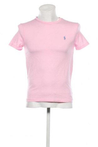 Męski T-shirt Polo By Ralph Lauren, Rozmiar S, Kolor Różowy, Cena 326,25 zł