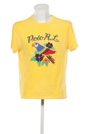 Мъжка тениска Polo By Ralph Lauren, Размер M, Цвят Жълт, Цена 115,60 лв.