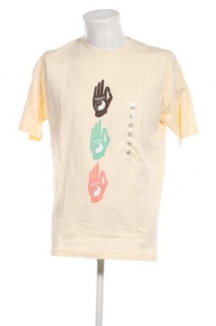 Мъжка тениска Smile, Размер XL, Цвят Екрю, Цена 19,20 лв.
