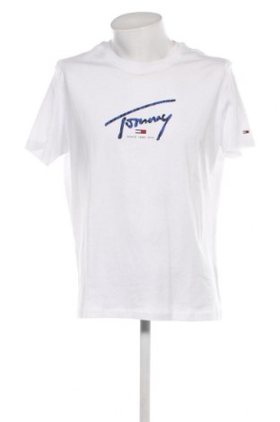 Мъжка тениска Tommy Jeans, Размер XXL, Цвят Бял, Цена 61,20 лв.