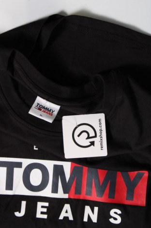 Tricou de bărbați Tommy Jeans, Mărime XL, Culoare Negru, Preț 223,68 Lei