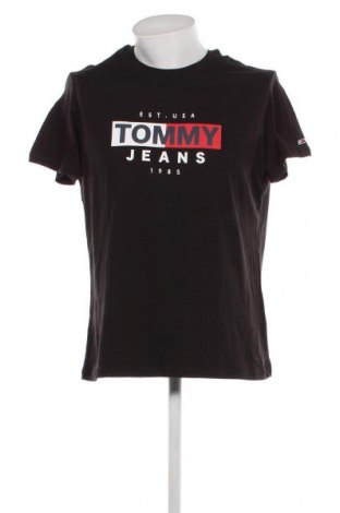 Herren T-Shirt Tommy Jeans, Größe XL, Farbe Schwarz, Preis € 35,05