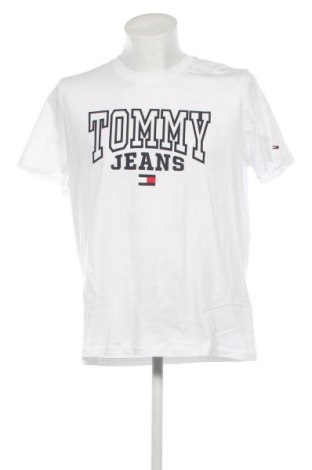 Herren T-Shirt Tommy Jeans, Größe XL, Farbe Weiß, Preis 31,55 €